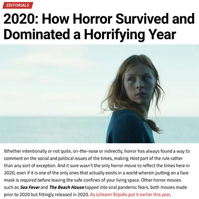 2020: How Horror Survived and Dominated a Horrifying Year